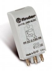 FINDER MODUL 99.02.0.230.98 LED+V,110-240VAC/DC