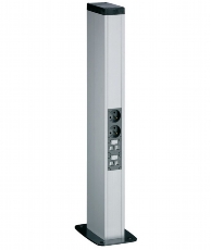 HAGER TEHALIT DAP245700ELN SLOUPEK ELEKTROINSTAL. OBOUSTRANNÝ DA200-45 700MM PŘÍRODNÍ ELOX