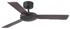 MINI MALLORCA 33605, STROPNÍ VENTILÁTOR, TMAVĚ HNĚDÁ/TMAVĚ HNĚDÁ+ČERVENÁ TŘEŠEŇ