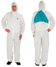 3M ODĚV OCHRANNÝ 4520 TYP 5/6, VEL. XXL (BÍLÝ SE ZELENÝM PRODYŠ. PANELEM)