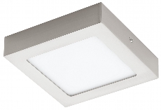 FUEVA 1 32444, LED PŘISAZENÉ SVÍTIDLO, MATNÝ NIKL, 4000K, 170X170MM, 12W