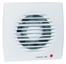 EDV FUTURE 100CPIR MALÝ AXI.VENTILÁTOR SE ZPĚTNOU KLAPKOU A POHYBOVÝM ČIDLEM IPX4