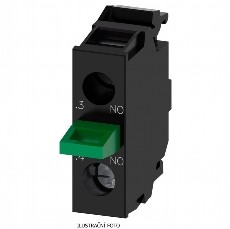 SIEMENS 3SU1400-2AA10-1BA0 KONTAKT 1NO PRO ŘADU TLAČ. 3SU1 MONT. NA DNO SKŘÍŇKY 3SU18
