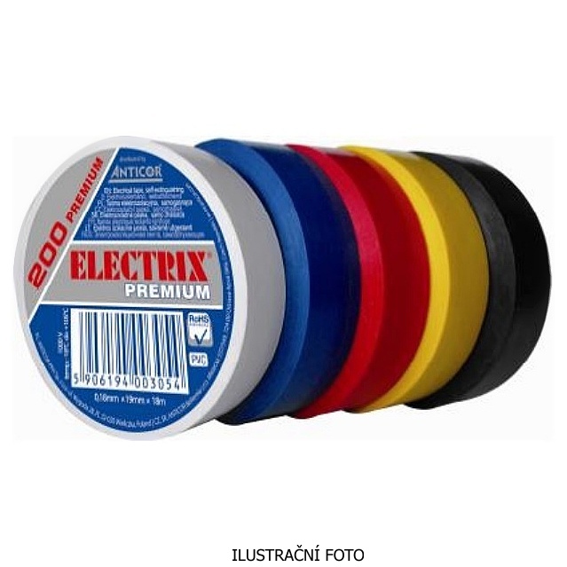 ANC PÁSKA PVC 202 ELECTRIX SUPERFLEX 25MMX20MX0,19MM BÍLÁ | ELKOV ...