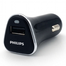 BOR NABÍJEČKA PHI DO AUTA 2X USB 5V/2,1A BEZ KABELU DLP2359/10
