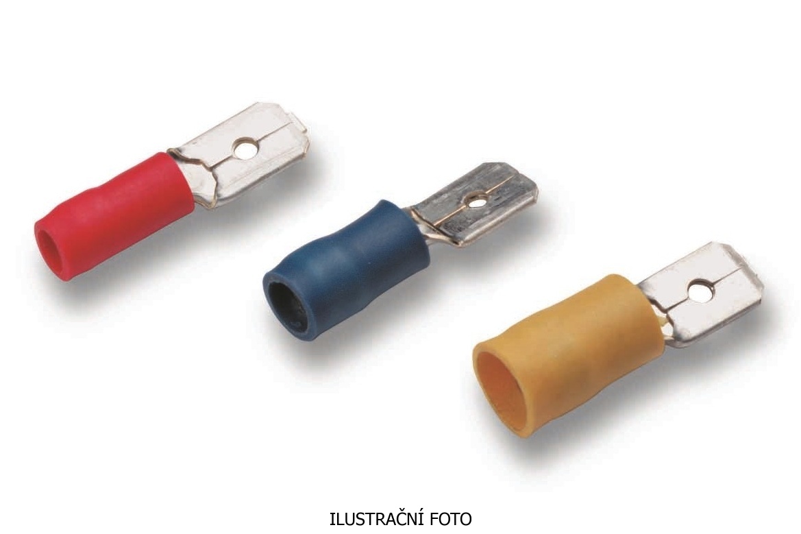 Cosses Fourche CIMCO 1,5-2,5 Mm² M6 – Bleu – Lot De 100 – Réf 180148